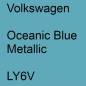 Preview: Volkswagen, Oceanic Blue Metallic, LY6V.